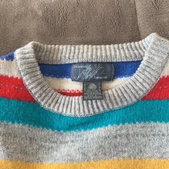 Retro striped sweater - Picture 2 of 2